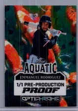 Emmanuel Rodriguez 2025 Leaf Optichrome Baseball 1/1 Pre Production Proof