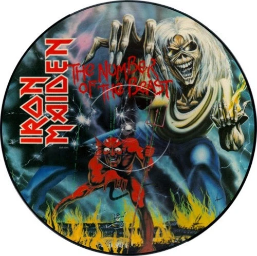 Iron Maiden – The Number Of The Beast First Pressing Picture Disc