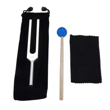 432 Hz Tuning Fork Set for Healing, Relaxing, Strengthen Chakra, Reliever Str...