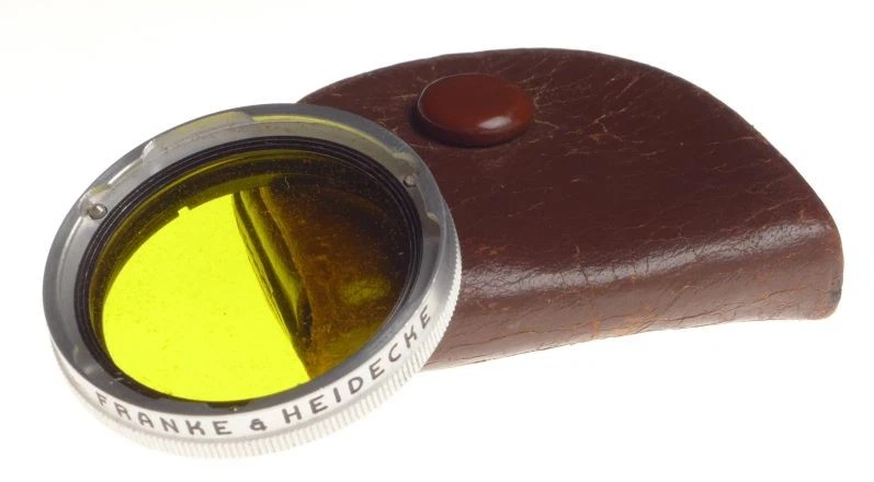 Rolleiflex Rolleiparkeil 1 close up YELLOW lens coated optics 28.5 Rolleinar 1 - Image 4 of 4