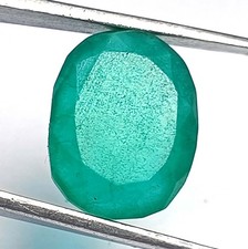 IGL 12.00 Ct Natural Green Emerald Oval Cut 18x14mm Loose GemStone 5DNY