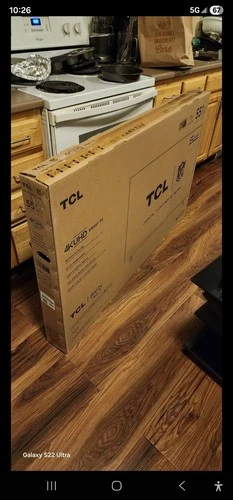 TCL S Series Fire TV 55 Inch 4K UHD LED Smart TV HDR HDMI Black+SOUND BAR/WOOFER
