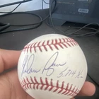 Nolan Ryan Autographed Rawlings Ball MLB Baseball Signed Autograph Game Ball