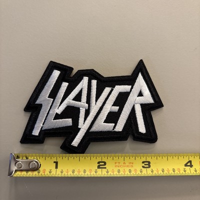 Slayer (Iron on Patch) Punk/Rock/ Heavy Metal Music Art