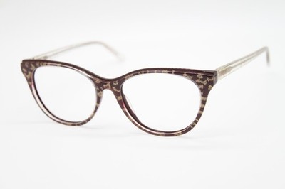 NEW BEBE BB5189 610 BURGUNDY AUTHENTIC EYEGLASSES 55-17