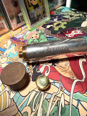アクセサリー SUPREME English Pewter Company 18SS Supreme Shotgun Bullet Cartridge Metal Flask x English Pewter
