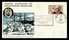 DR WHO 1962 FRENCH ANTARCTIC FSAT FDC CHARCOT ANIV M76763