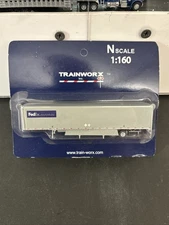 N-Scale Trainworx 53' Trailer FedEx MultiModal  45389-09 FedEx 973831  NEW