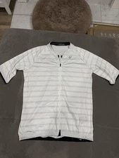 Velocio Breton Mesh Men’s Cycling Jersey White Xl Excellent