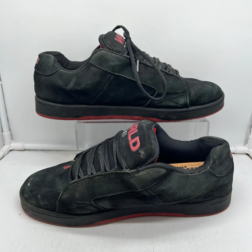 World Industries Zapatos de Skate para Hombres 13 Huesos Calavera Y2K Negro F209666 Smith * Foto 4 de 4