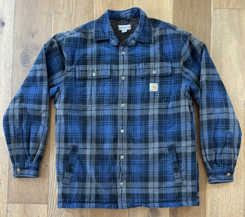 Carhartt Sherpa Lined Flannel Shirt - Highly rated Buy It For Life recommendation