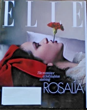 ELLE SEPTEMBER 2025  Rosalia Romance of Fall Fashion