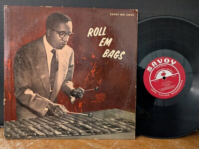 Milt Jackson    Roll 'Em Bags 1956 Savoy Mono RVG Kenny Dorham Julius Watkins LP