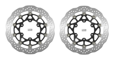 PAAR SCHEIBEN VORNE NG SUZUKI GSX-R 1000 2017 2021 1639XG SCHWIMMEND