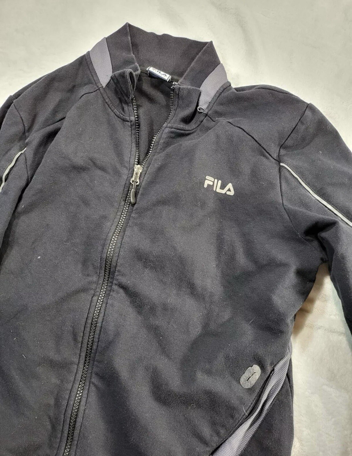 Giacca felpa Fila donna taglia XL full zip tutte le stagioni