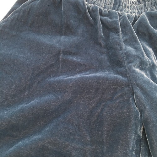 Gymboree Girls Velour Pants Size XS 4 Warm Cozy Holiday Dark Blue Navy - Picture 2 of 7