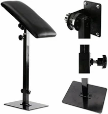 New Height Adjustable Tattoo Armrest Leg Wrist Holder Stand w/ PU Leather Cover