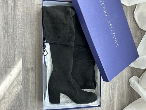 GORGEOUS Stuart Weitzman over the knee suede boots 10 - Picture 2 of 8