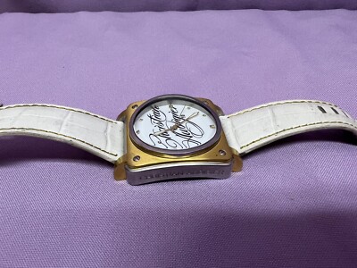 Christian Audigier White and Tan Watch Christian Audigier Women main image 3