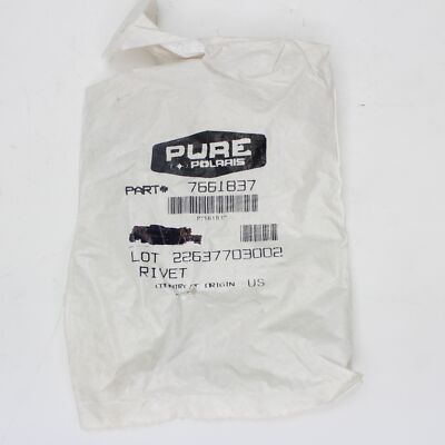 Genuine Polaris Rivet 7661973 - 4.8mm OEM Sled & Snowmobile Fastener - View #9