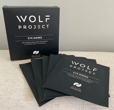 NIB Wolf Project (Pack of 5) Hydrating Eye Mask Anti Dark Circles De-Puffing