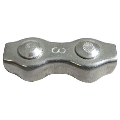 Litzenverbinder 10x 3mm verzinkt Seilverbinder Verbinder Zaunverbinder Weidezaun
