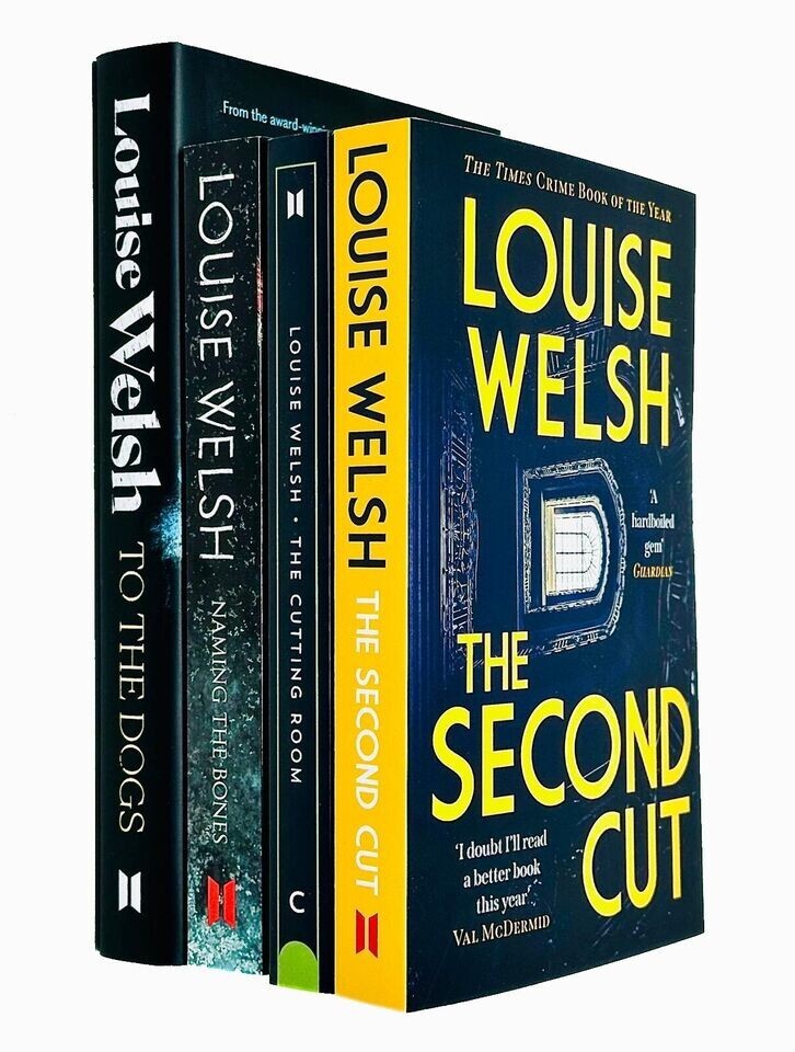 Louise Welsh Collection 4 Books Set (Second Cut, Cutting Room, Naming the Bones)