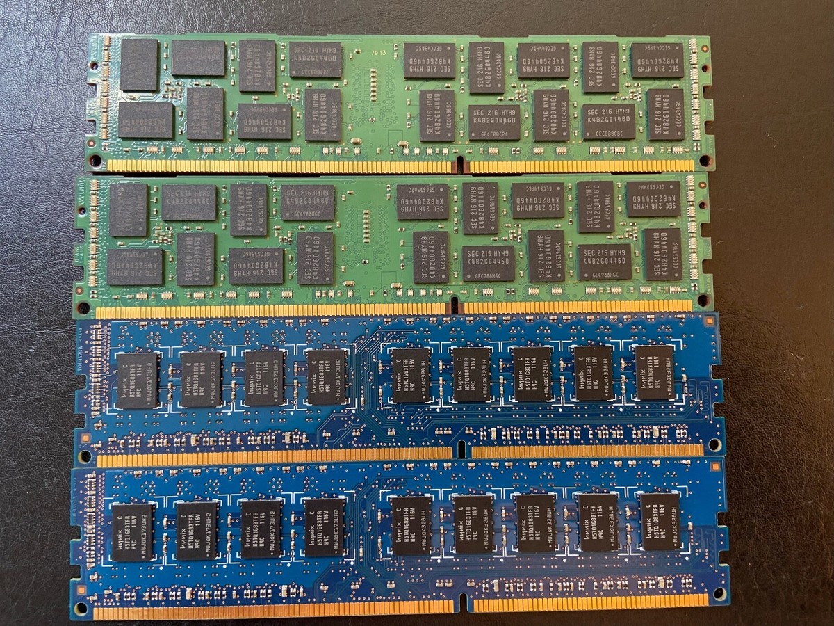 Apple Mac Pro 5,1 (8 x 2 GB, 2GB x2 ) 10600 MHz pulled from
