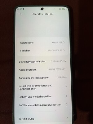Redmi Note 12 5G - 128GB - Forest Green (Ohne Simlock) (Dual SIM)