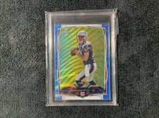 2014 TOPS CHROME FOOTBALL BLUE WAVE REFRACTOR JIMMY.GAROPPOLO RC