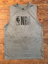 Men's Medium M NBA Sleeveless Dry-fit Polyester Tee T-shirt