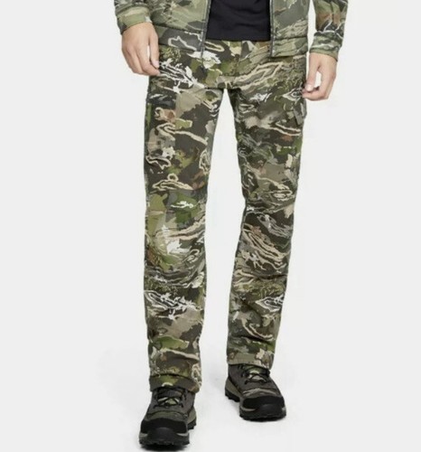 NWT Under Armour Mens Forest Camo Field Ops Hunting Pants 1313212-940 Size 40x30