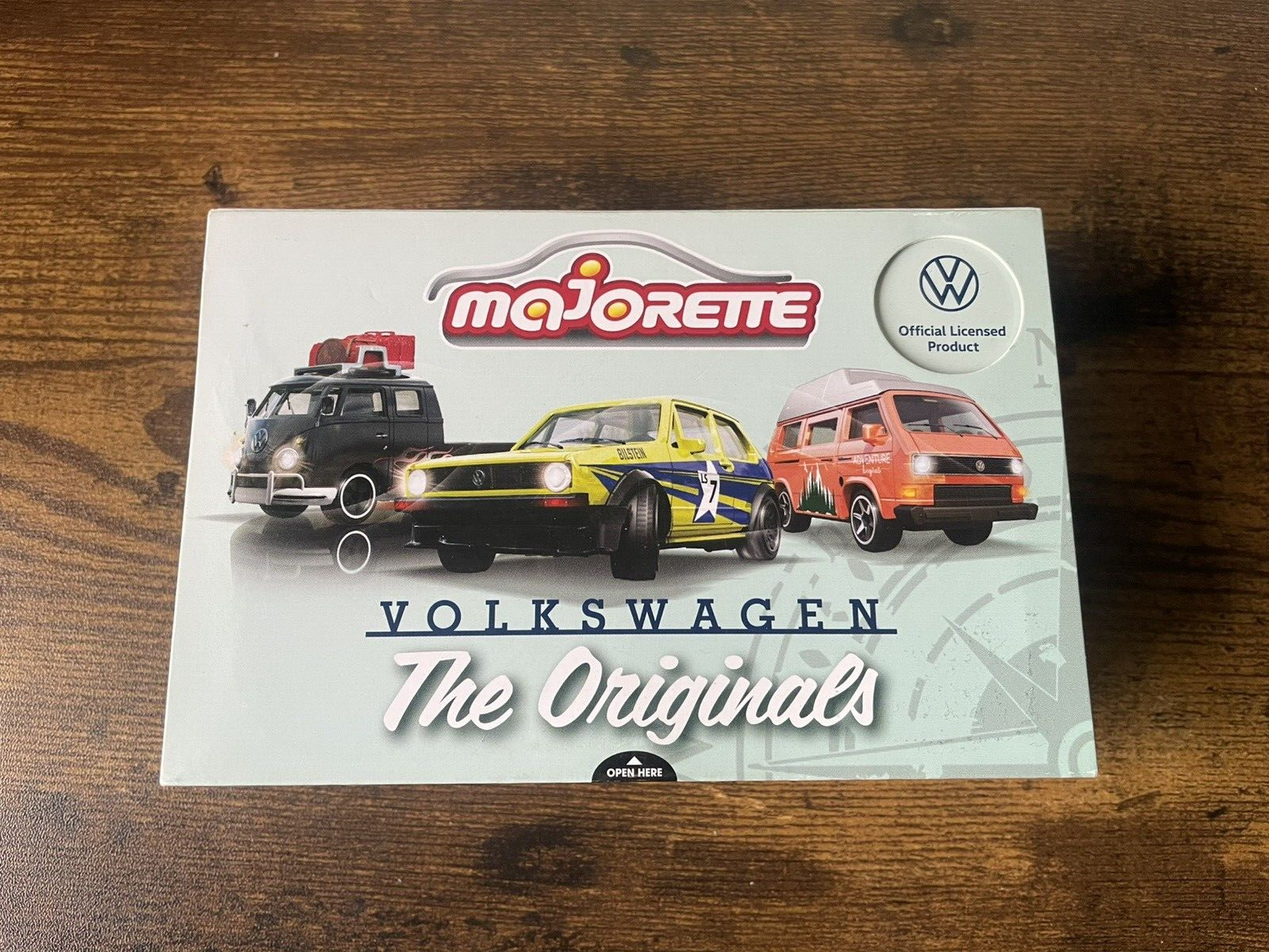 Majorette Car Set Volkswagen T3 2pcs The originals 1:64
