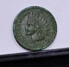 1882 Indian Cent - XF Details, Heavy Verdigris (#57431-L)