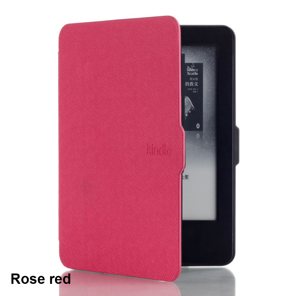 PU Leather Smart Magnetic Cover Case For Amazon 1/2/3 Cover Kindle ...