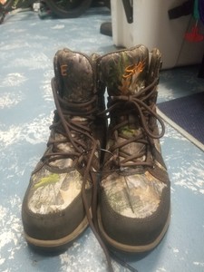 she outdoor camo utility waterproof rubber boots for ladies