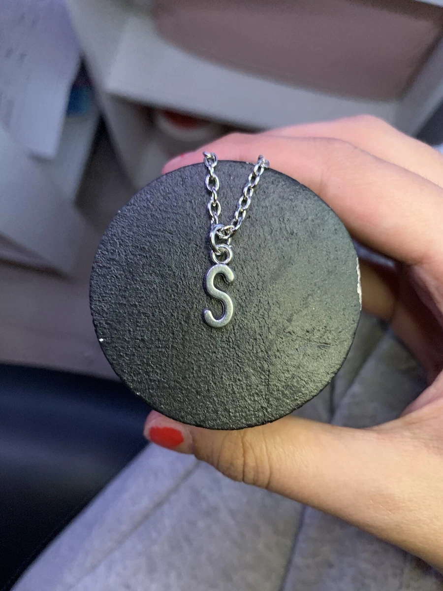 Bling 2024 initial necklace