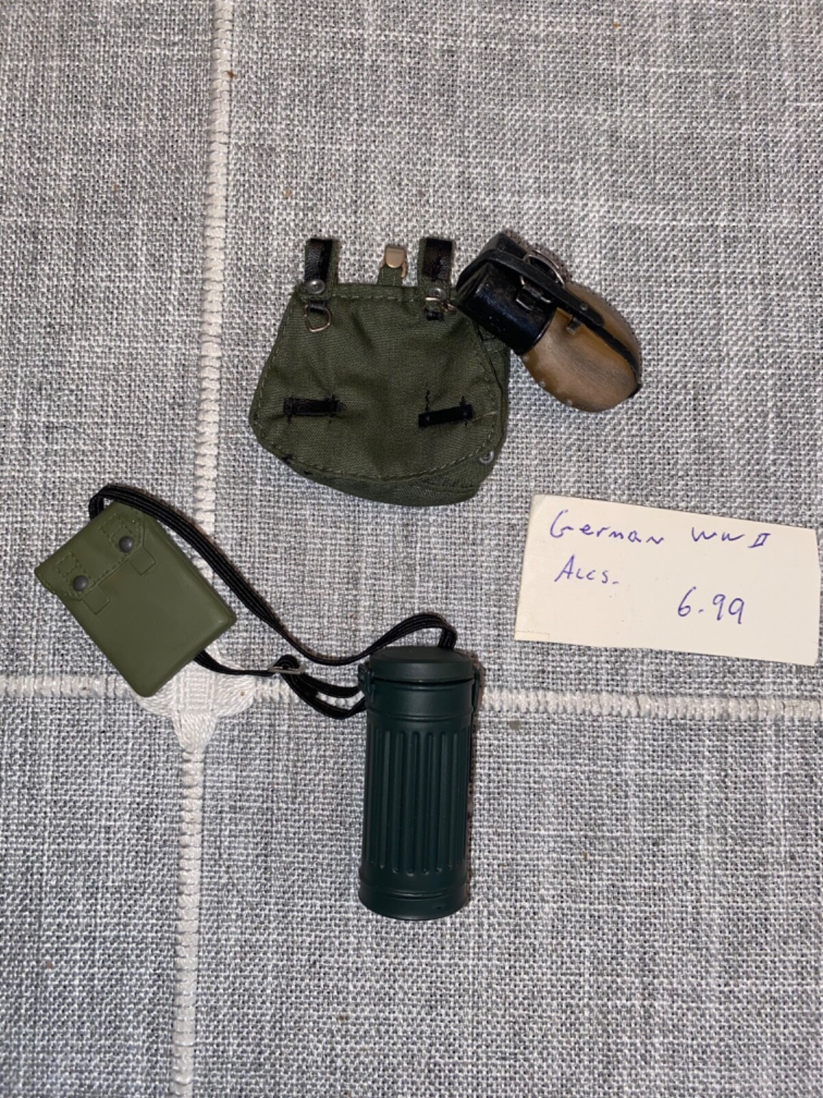 1:6 Scale Figure Loose Gear German Accessories Canteen Ammo