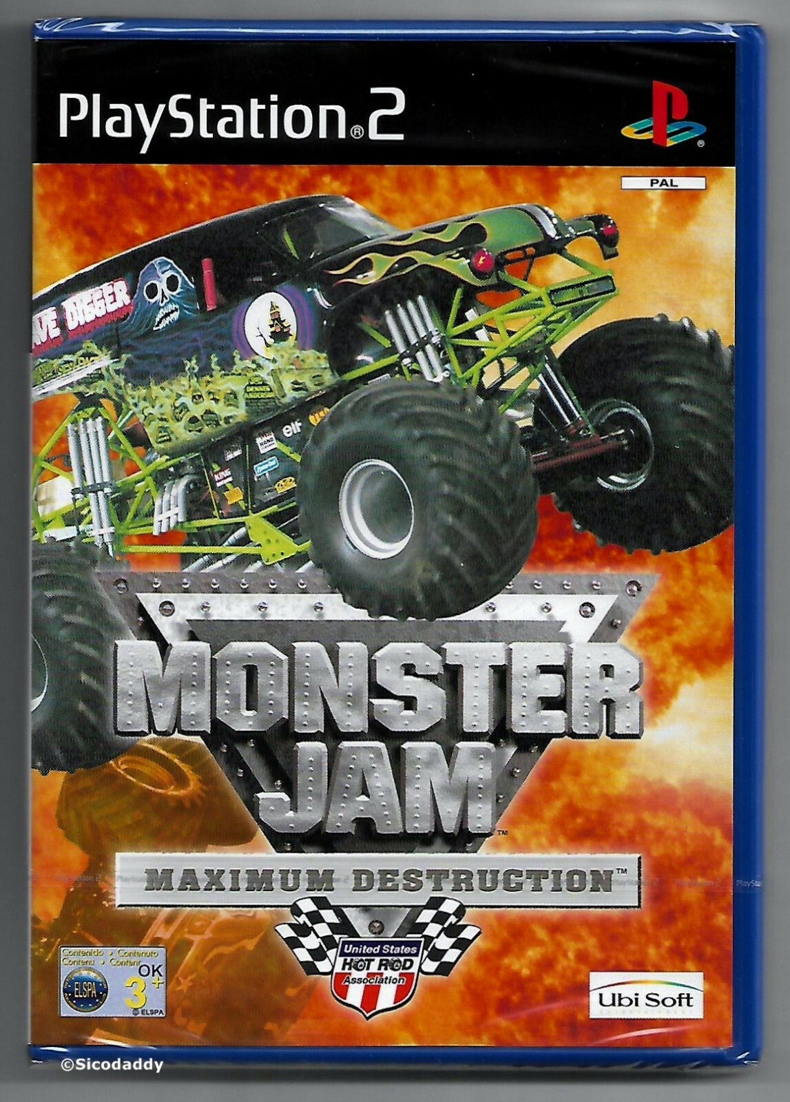 PS2 Monster Jam Maximum Destruction (2002 ) UK Pal, New & Sony Factory Sealed
