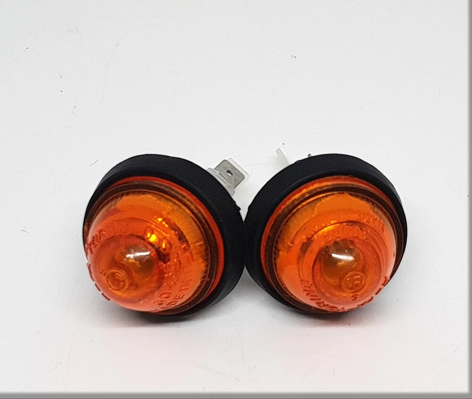 FIAT X1/9 / 127 / AUTOBIANCHI GIARDINIERA - Paar Blinker Seitenblinker - Bild 2 von 2