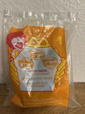 HOUSE MOUSE MICKEY MOUSE SOFT PLUSH MCDONALDS HAPPY MEAL TOY NEW SEALED 