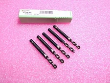 *5 PCS* WALTER TITEX Screw Machine Drill Bit 5.90mm, 0.2323, 130° HSS A1148-5.9