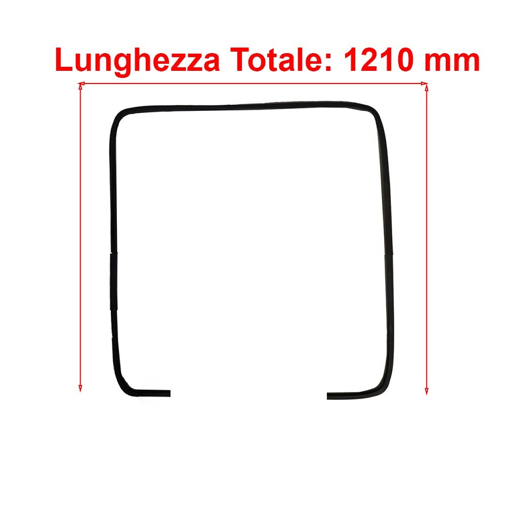 Guarnizione Porta 1210 mm Sportello Forno Fornetto Franke  Smeg