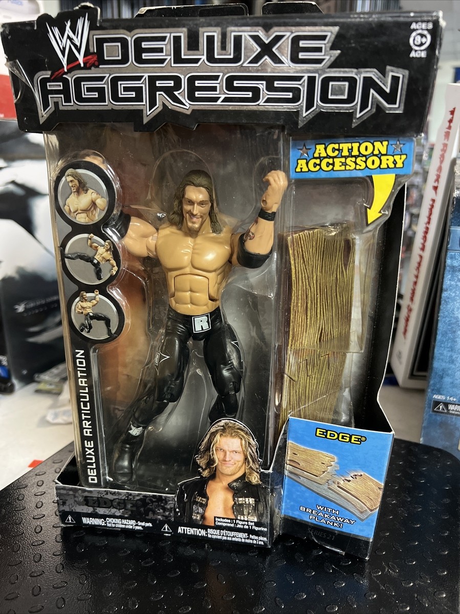 2009 Jakks Toys WWE EDGE 7” Figure Best of Deluxe Aggression RARE