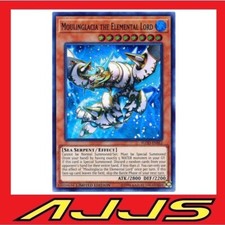 YuGiOh MOULINGLACIA THE ELEMENTAL LORD Super Rare Limited Ed FLOD-ENSE2 M/NM