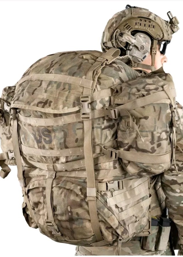COMPLETE SET OCP MOLLE II LARGE RUCKSACK MULTICAM Pack BACKPACK ARMY USGI ISSUE