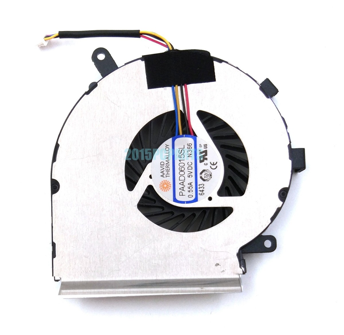 CYRMZAY Ventola CPU Per MSI GF72 GL72M GL72 GP72 GP72VR - PAAD06015SL N402 4Pin - 5