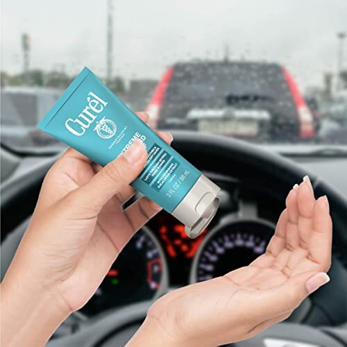 Cur&eacute;l Extreme Dry Hand Dryness Relief, Travel Size Hand Cream, Easily Absorbe...