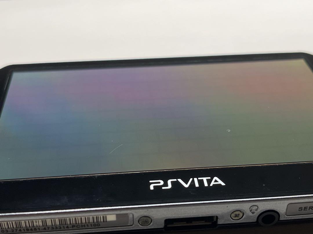 Ps vita 3G/Wi-Fi model CRISTAL BLACK PCH-1100 AB01 Console Ps vita 3G/Wi-Fi model CRISTAL BLACK PCH-1100 AB01 Console