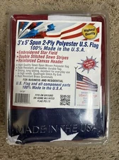 Seasonal Designs 3 ft. x 5 ft. U.S. Flag